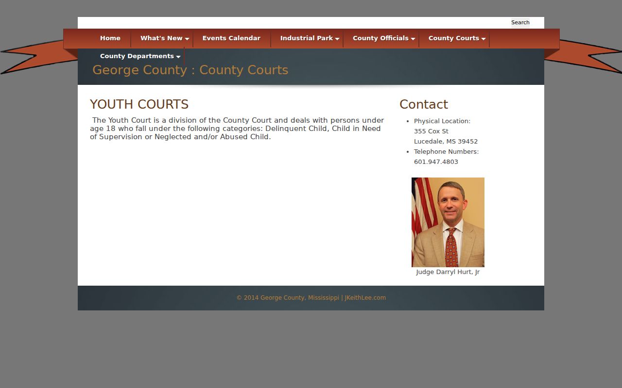 George County court docket Youth Court access limitation